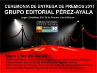 Ceremonia Mejor Libro del Año 2011 Grupo Editorial Pérez-Ayala
